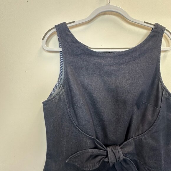 Anthropologie Holding Horses Clara Denim Dress Size 14 - Picture 4 of 13